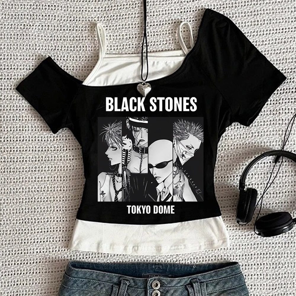 Nana Anime Merchandise - Koszulki graficzne Y2k Nana Osaki Casual