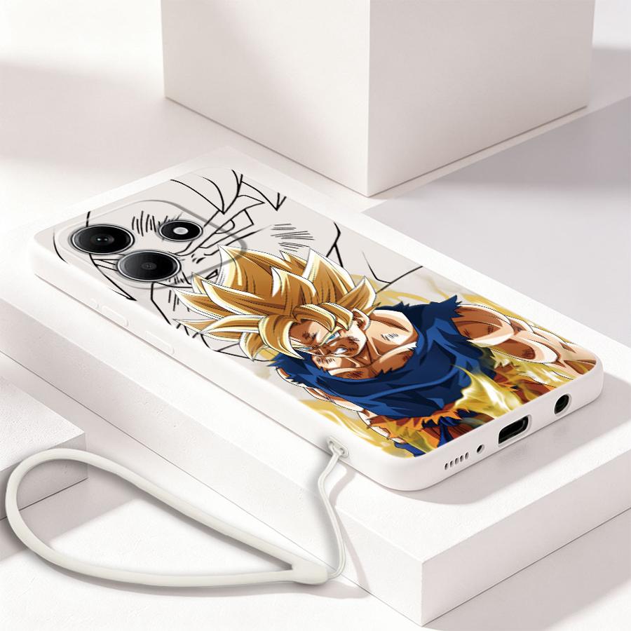 Lanyard Anime Logo - Miękkie etui na telefon Xiaomi Poco
