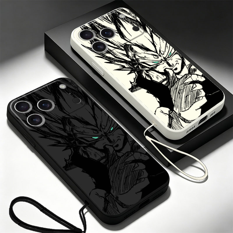 Lanyard Anime Logo - Etui na telefon Super Vegeta Dragon