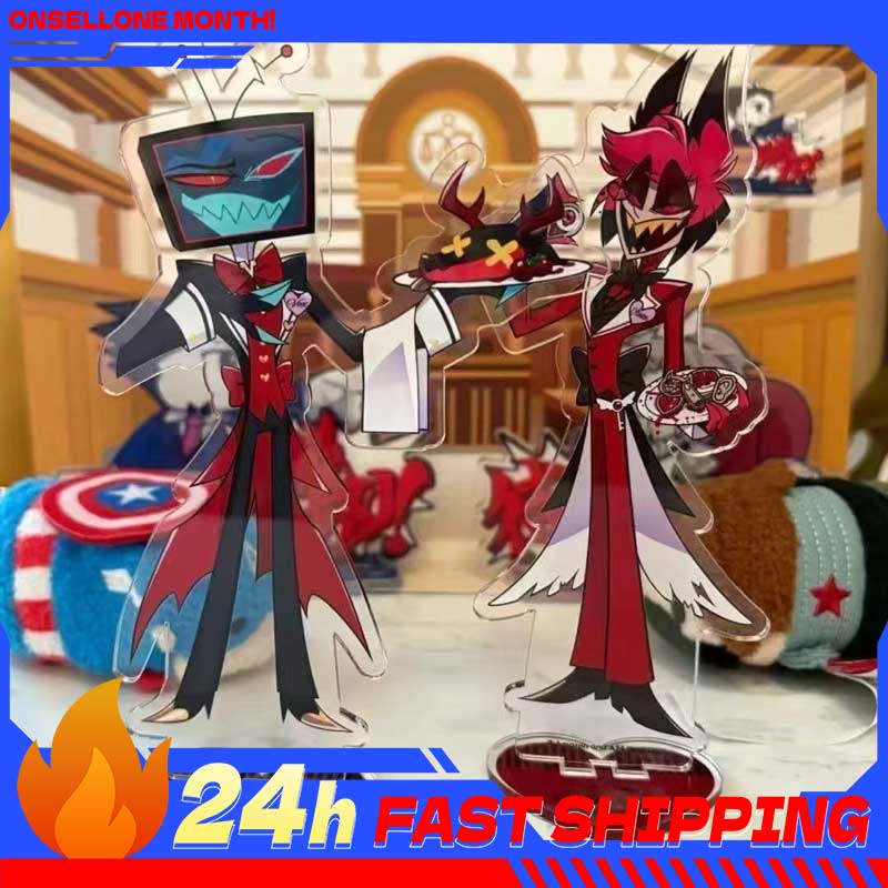 Anime Character Merchandise - 2 szt. Gadżetów z anime Hazbin