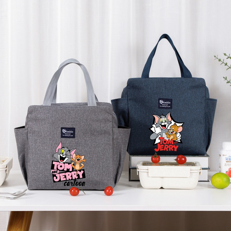 Anime Tote Bag - Torba na lunch Tom i Jerry
