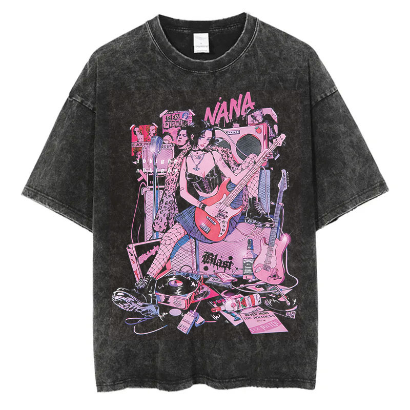 Nana Anime Merchandise - Japońskie anime Nana Osaki Print Vintage