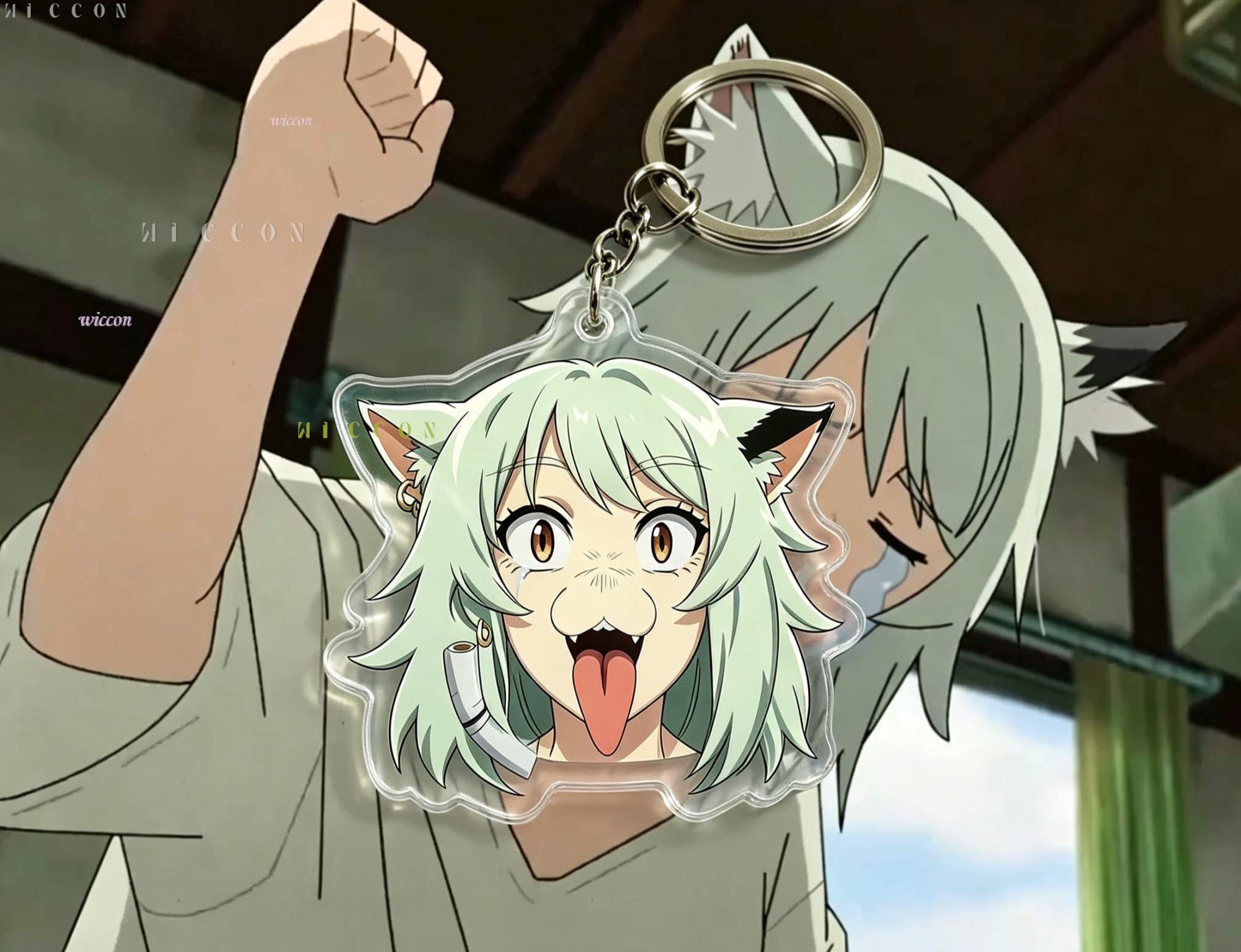 Breloczek Chainsmoker Cat Yani – Anime Tote Bag recenzja i cena
