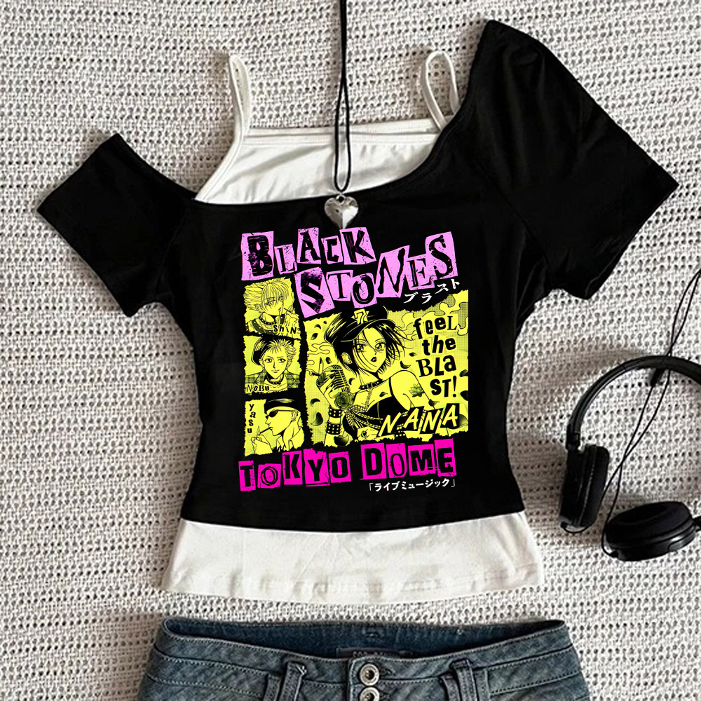 Koszulki graficzne Y2k Nana Os – Nana Anime Merchandise recenzja i cena