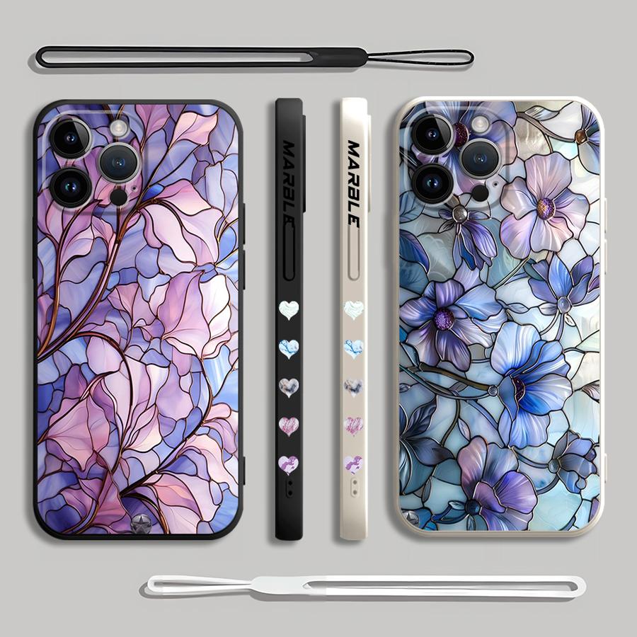 Etui na telefon Flower Marble  – Lanyard Anime Logo recenzja i cena
