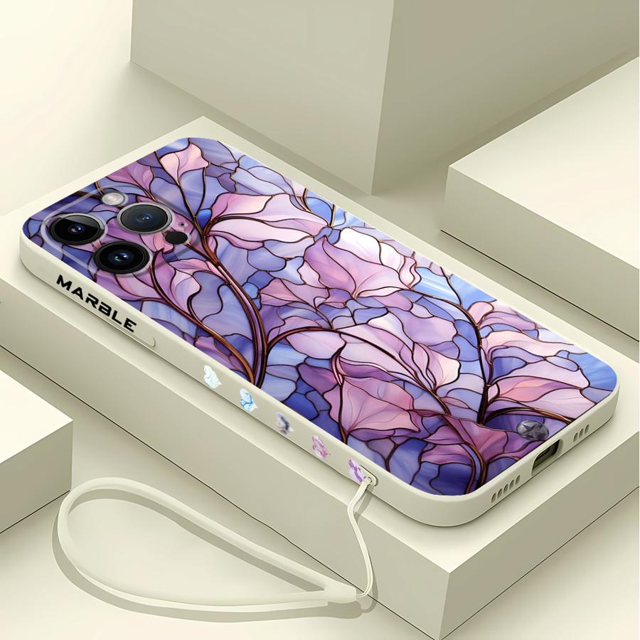 Etui na telefon Flower Marble  – Lanyard Anime Logo recenzja i cena