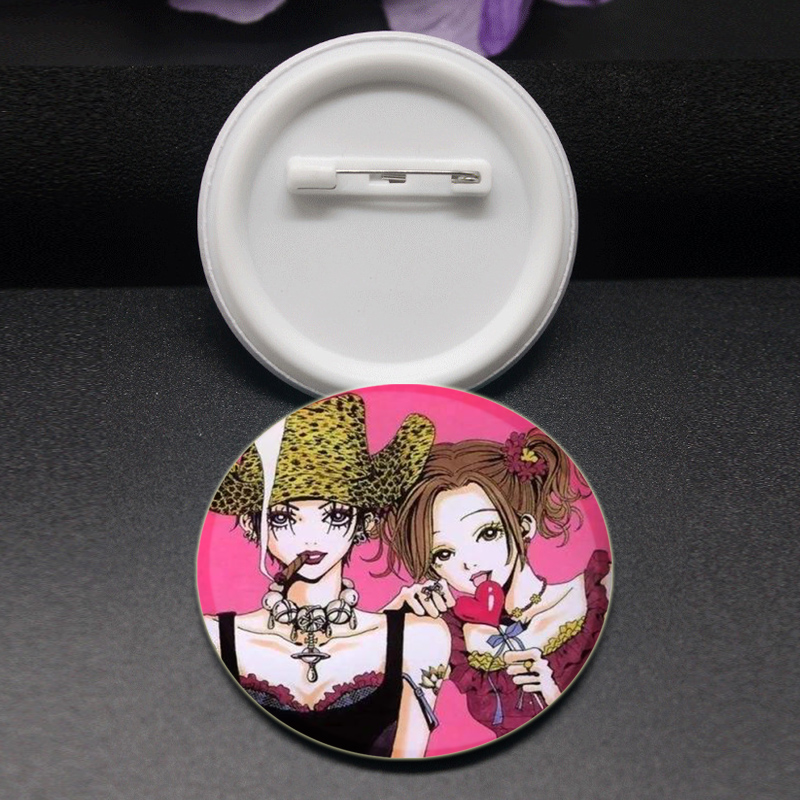 58mm Nana emalia Pin Anime rys – Nana Anime Merchandise recenzja i cena