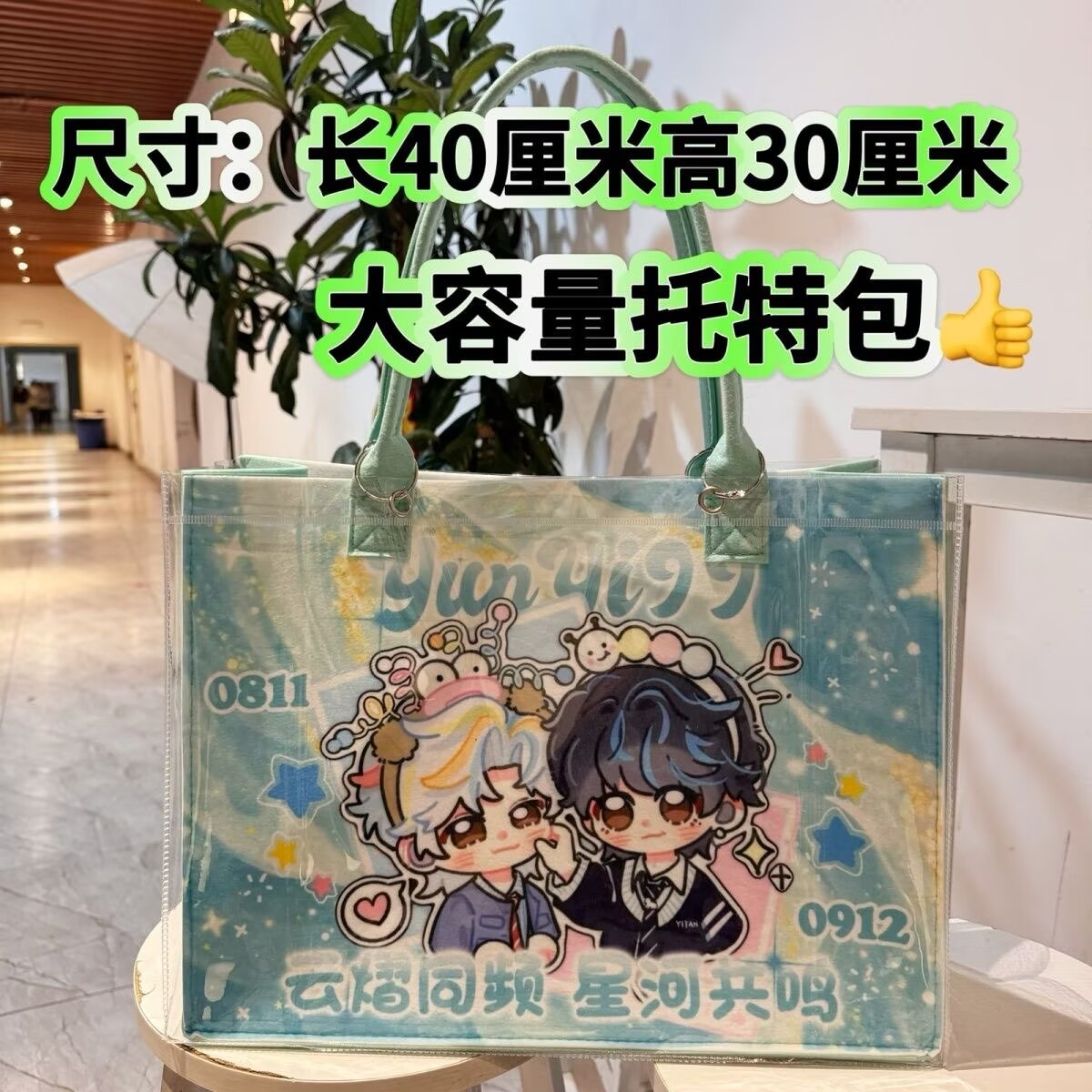 Torba typu tote Yunyi Xinghe M – Anime Tote Bag recenzja i cena