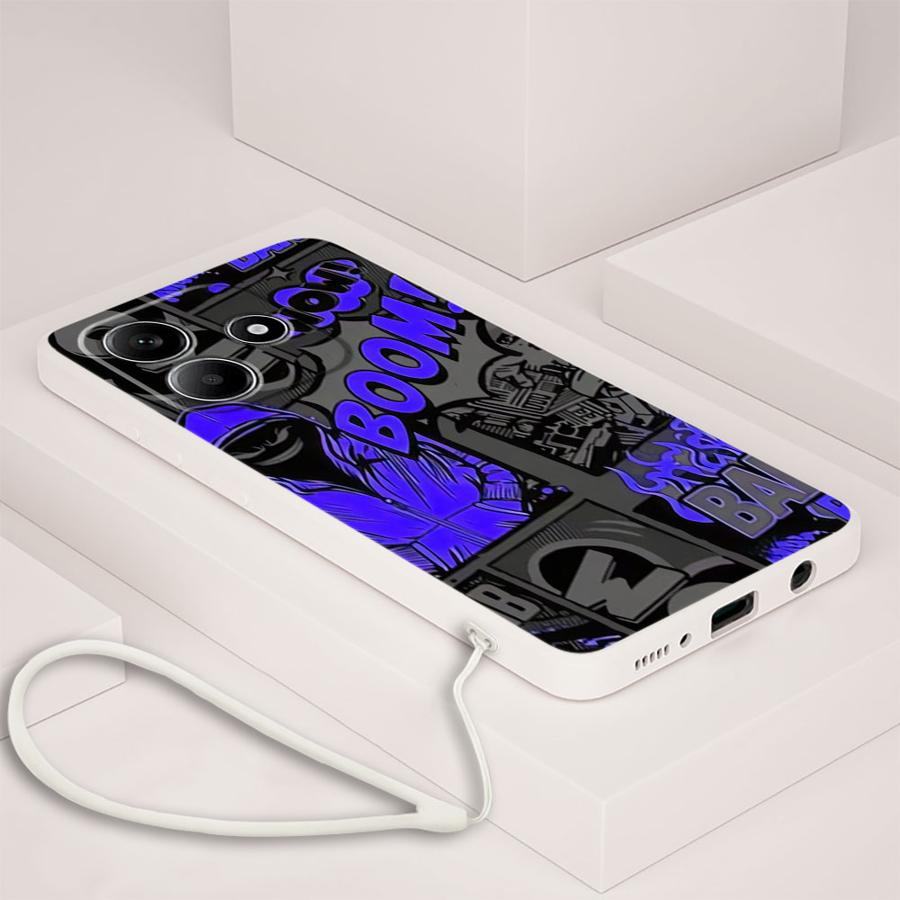Etui z grafiką graffiti w styl – Lanyard Anime Logo recenzja i cena